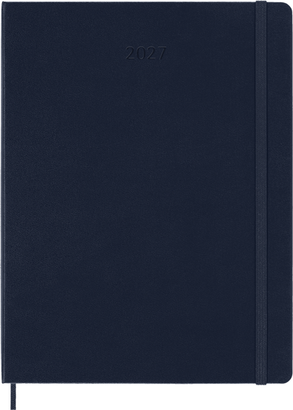 Agenda 2027 - Semanal - T. Dura - XL - Azul zafiro