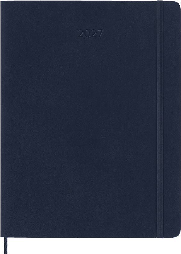 Agenda 2027 - Semanal - T. Blanda - XL - Azul zafiro