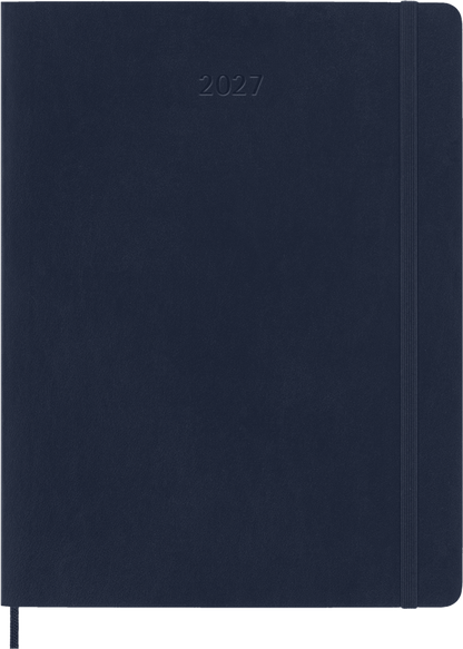 Agenda 2027 - Semanal - T. Blanda - XL - Azul zafiro