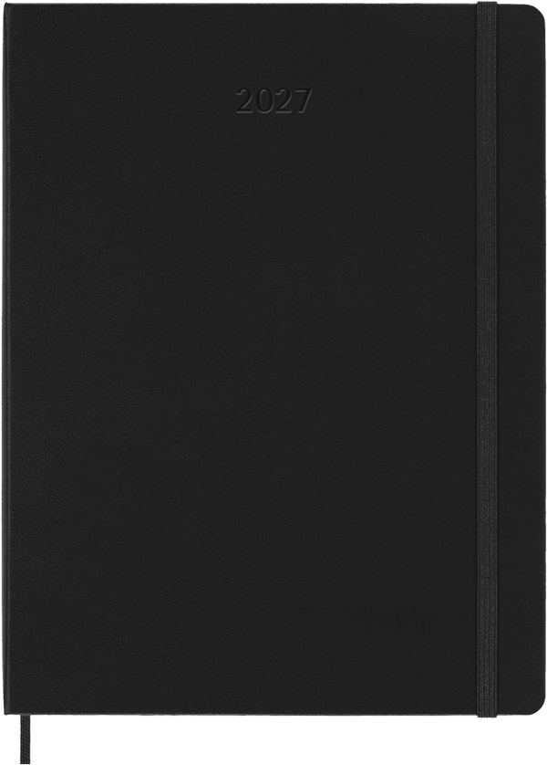 Agenda 2027 - Semanal - T. Dura - XL - Negro
