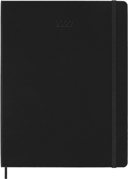 Agenda 2027 - Semanal - T. Dura - XL - Negro