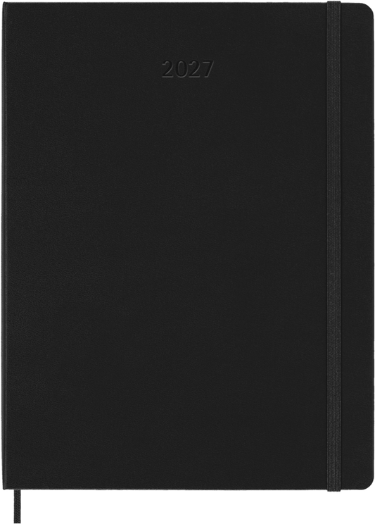 Agenda 2027 - Semanal - T. Dura - XL - Negro