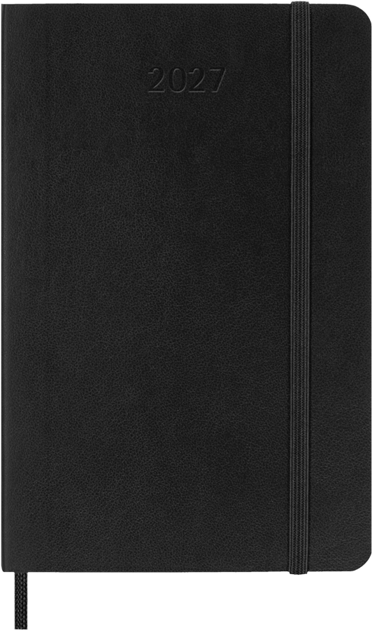 Agenda 2027 - Mensual - T. Blanda - Pocket - Negro