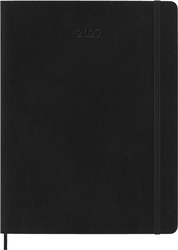 Agenda 2027 - Mensual - T. Blanda - XL - Negro