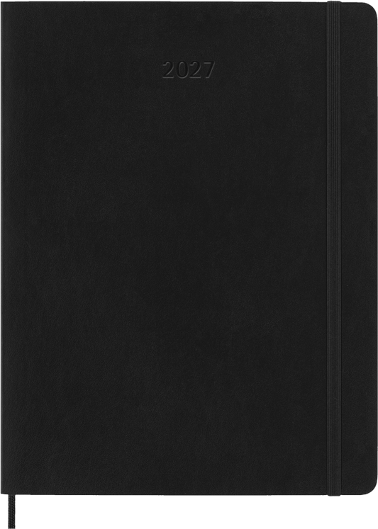 Agenda 2027 - Mensual - T. Blanda - XL - Negro