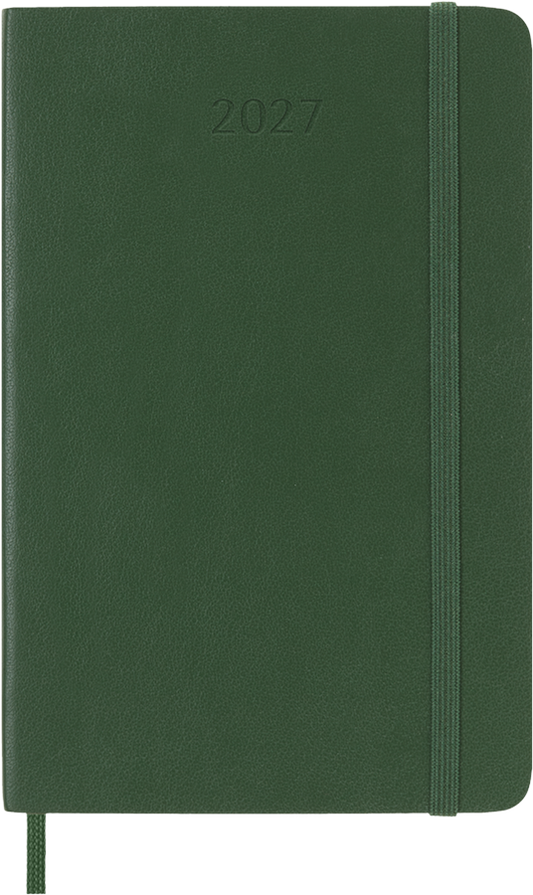 Agenda 2027 - Semanal - T. Blanda - Pocket - Verde mirto