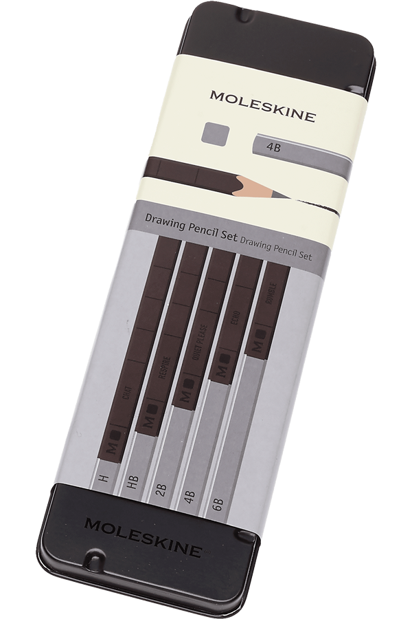 Set de 5 Lápices Moleskine para dibujo HB
