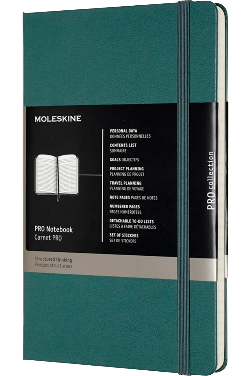 Cuaderno Profesional - Large - Verde bosque