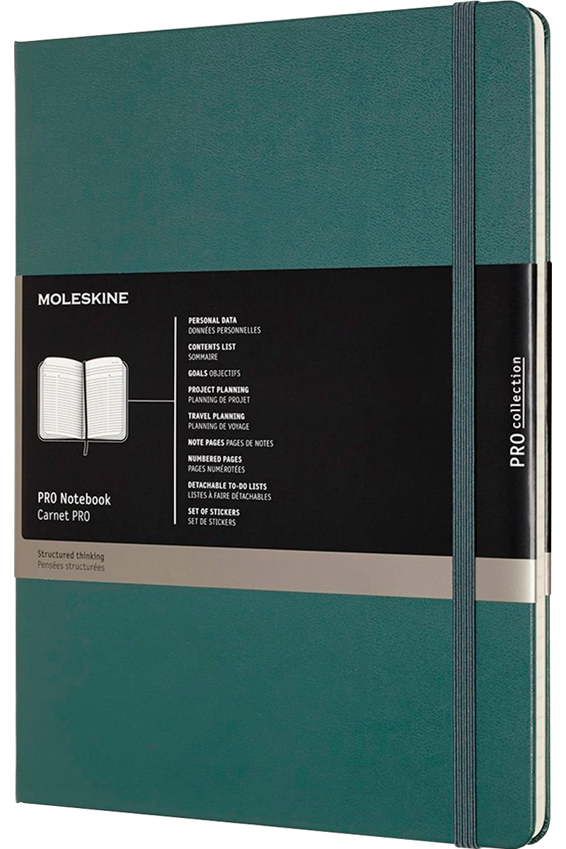 Cuaderno Profesional - XL - Verde bosque