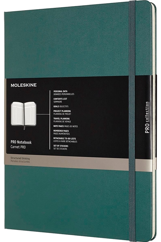 Cuaderno Profesional - XL - Verde bosque