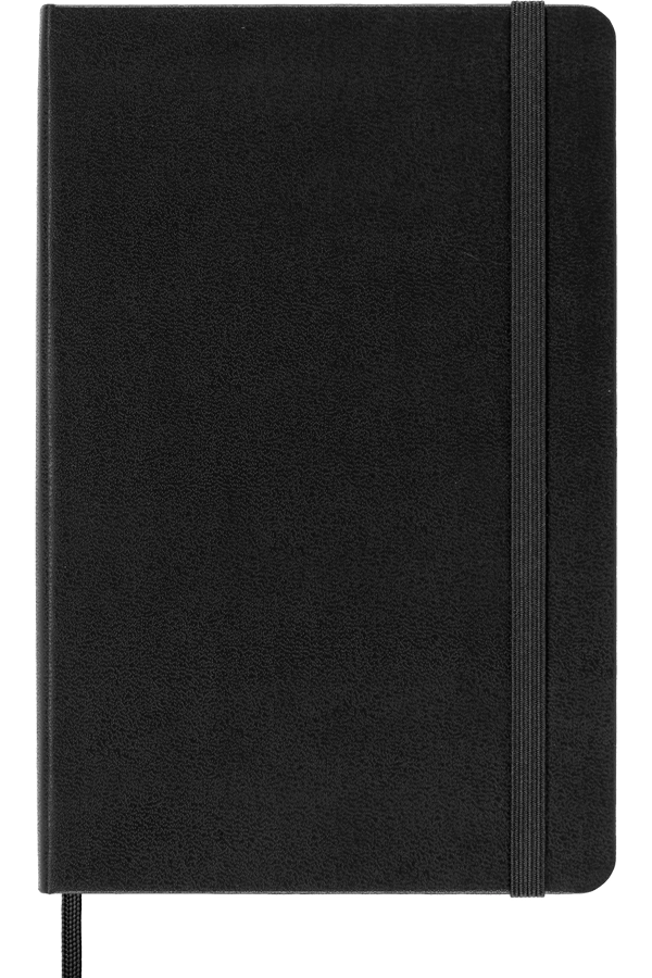 Cuaderno Clásico - Tapa Dura - Medium - Negro - Lisa
