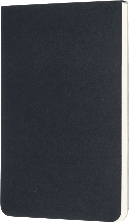 Bloc para dibujo - Tapa blanda - Pocket - Negro
