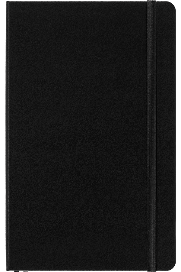 Cuaderno Clásico expanded - Tapa Dura - Large - Negro - Lisa