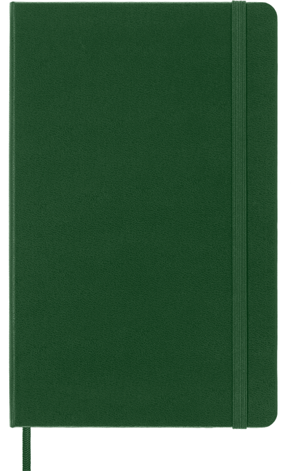 Cuaderno Clásico - Tapa Dura - Large - Verde mirto - Lisa