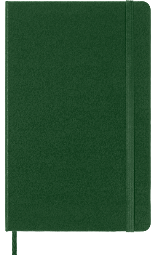 Cuaderno Clásico - Tapa Dura - Large - Verde mirto - Lisa