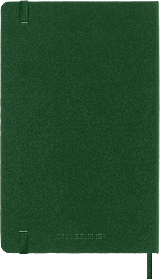 Cuaderno Clásico - Tapa Dura - Large - Verde mirto - Lisa