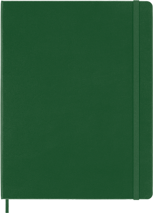 Cuaderno Clásico - Tapa dura - XL - Verde mirto - Lisa
