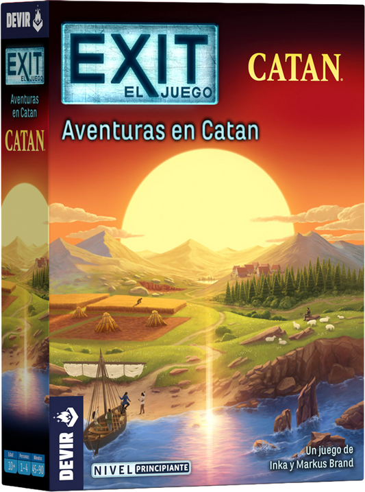 Exit el juego. Aventuras en Catan