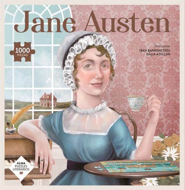 Il mondo di JANE AUSTEN - Puzzle 1000 pezzi - L'ippocampo Edizioni Il mondo di JANE AUSTEN - Puzzle 1000 pezzi - L'ippocampo Edizioni
