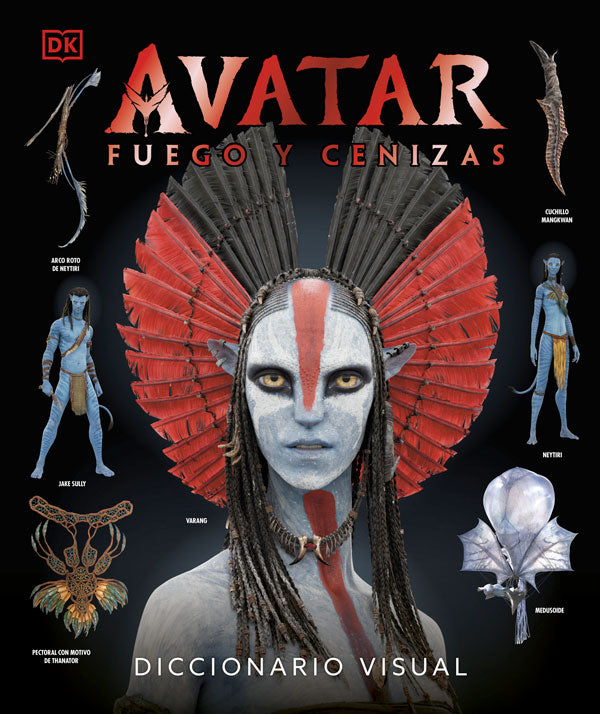 Avatar fuego y ceniza. Diccionario visual