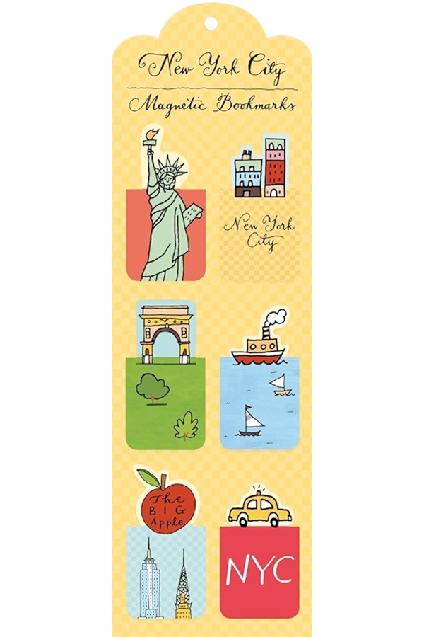 Marcapáginas New York City. Set de 6