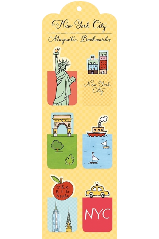 Marcapáginas New York City. Set de 6
