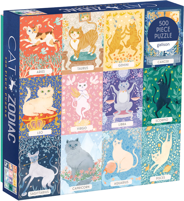 Puzzle Cat Zodiac (500 piezas)