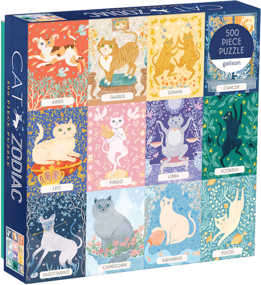 Puzzle Cat Zodiac (500 piezas)