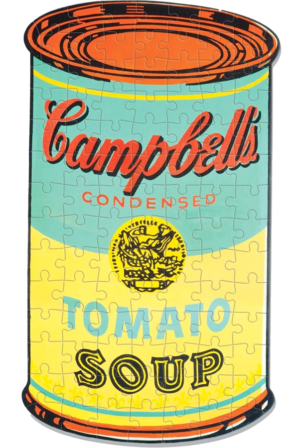 Mini puzzle Andy Warhol Campbell's Soup (100 piezas)