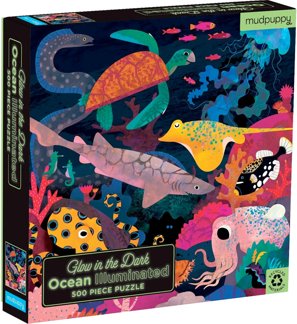 Puzzle Ocean Illuminated (500 piezas) Brilla en la oscuridad