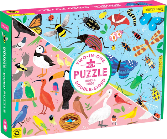 Puzzle Bichos & Aves (100 piezas)