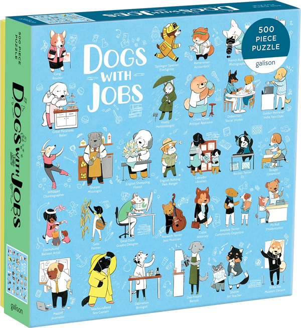 Puzzle Dogs With Jobs (500 piezas)
