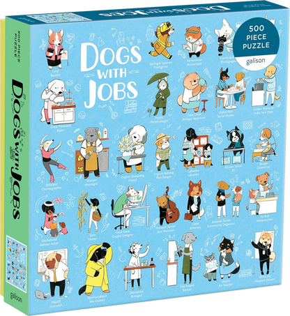 Puzzle Dogs With Jobs (500 piezas)