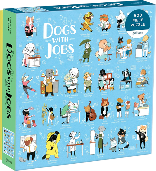 Puzzle Dogs With Jobs (500 piezas)