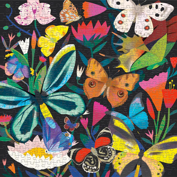 Puzzle Butterflies Illuminated (500 piezas)