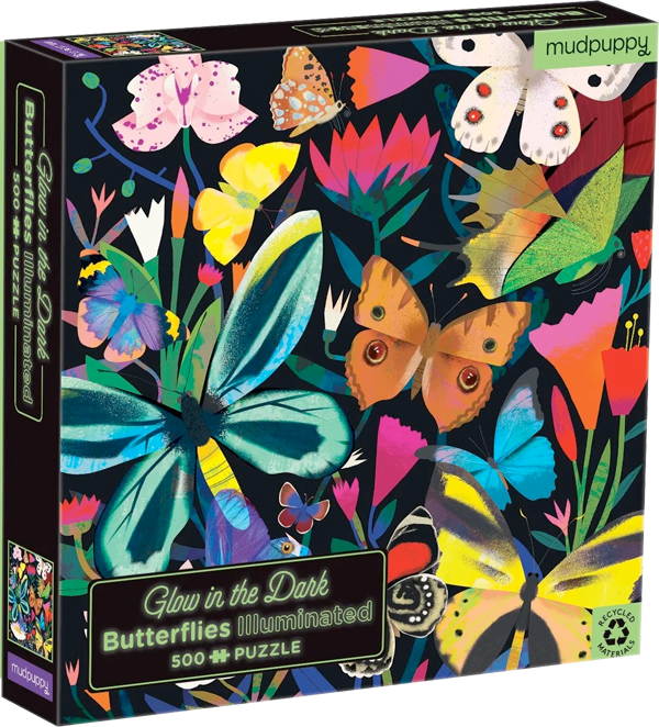 Puzzle Butterflies Illuminated (500 piezas)