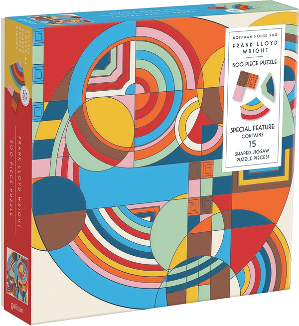 Puzzle Frank Lloyd Wright Hoffman House Rug (500 piezas)