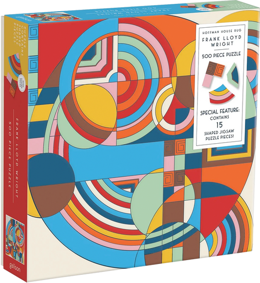 Puzzle Frank Lloyd Wright Hoffman House Rug (500 piezas)