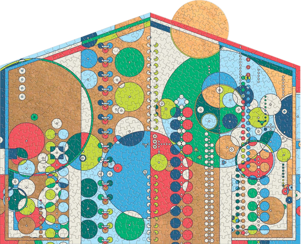 Puzzle Frank Lloyd Wright Midway Mural (750 piezas)