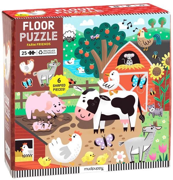 Puzzle Amigos de la granja (25 piezas)