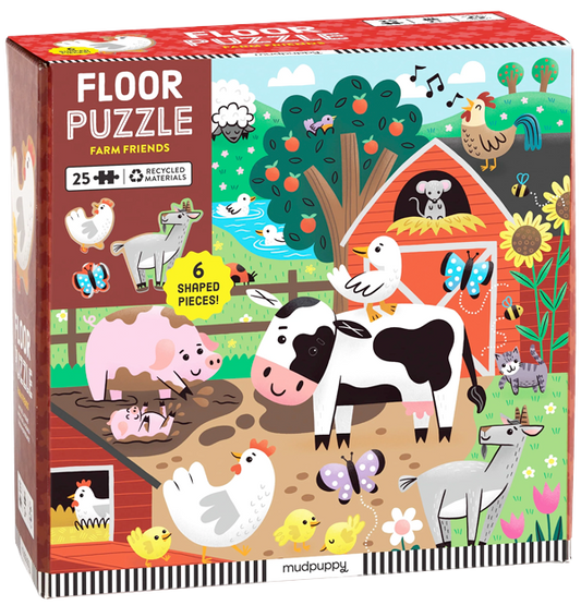 Puzzle Amigos de la granja (25 piezas)