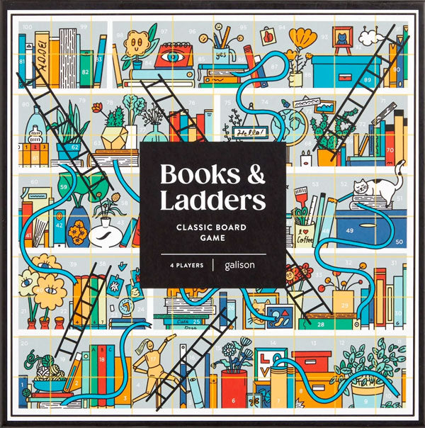 Juego de mesa Libros y escaleras