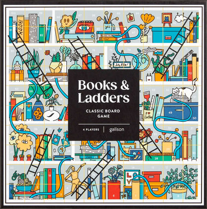 Juego de mesa Libros y escaleras