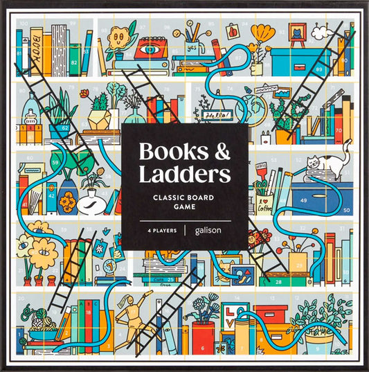 Juego de mesa Libros y escaleras
