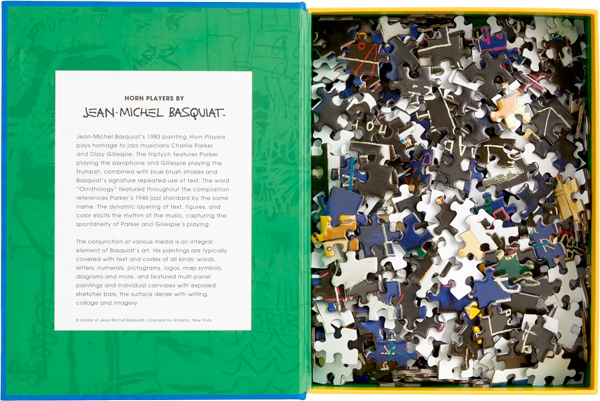 Puzzle Basquiat Horn Players (500 piezas)
