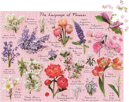 Puzzle Language of Flowers (1000 piezas)