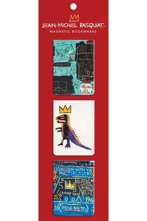 Marcapáginas Basquiat. Set de 3