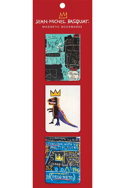Marcapáginas Basquiat. Set de 3