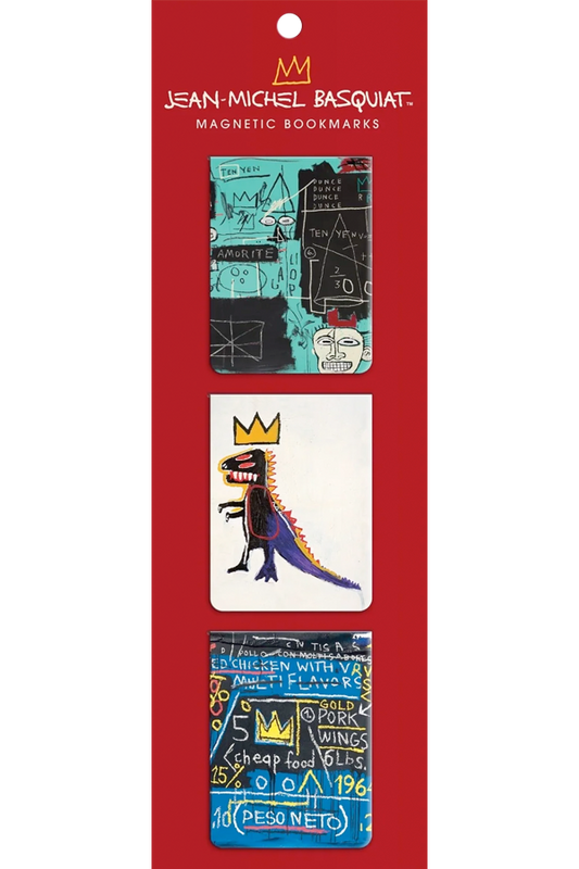 Marcapáginas Basquiat. Set de 3