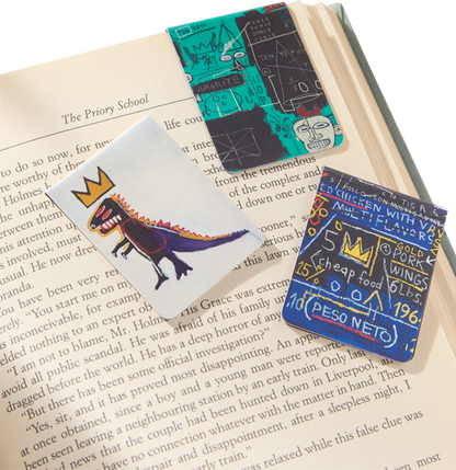 Marcapáginas Basquiat. Set de 3